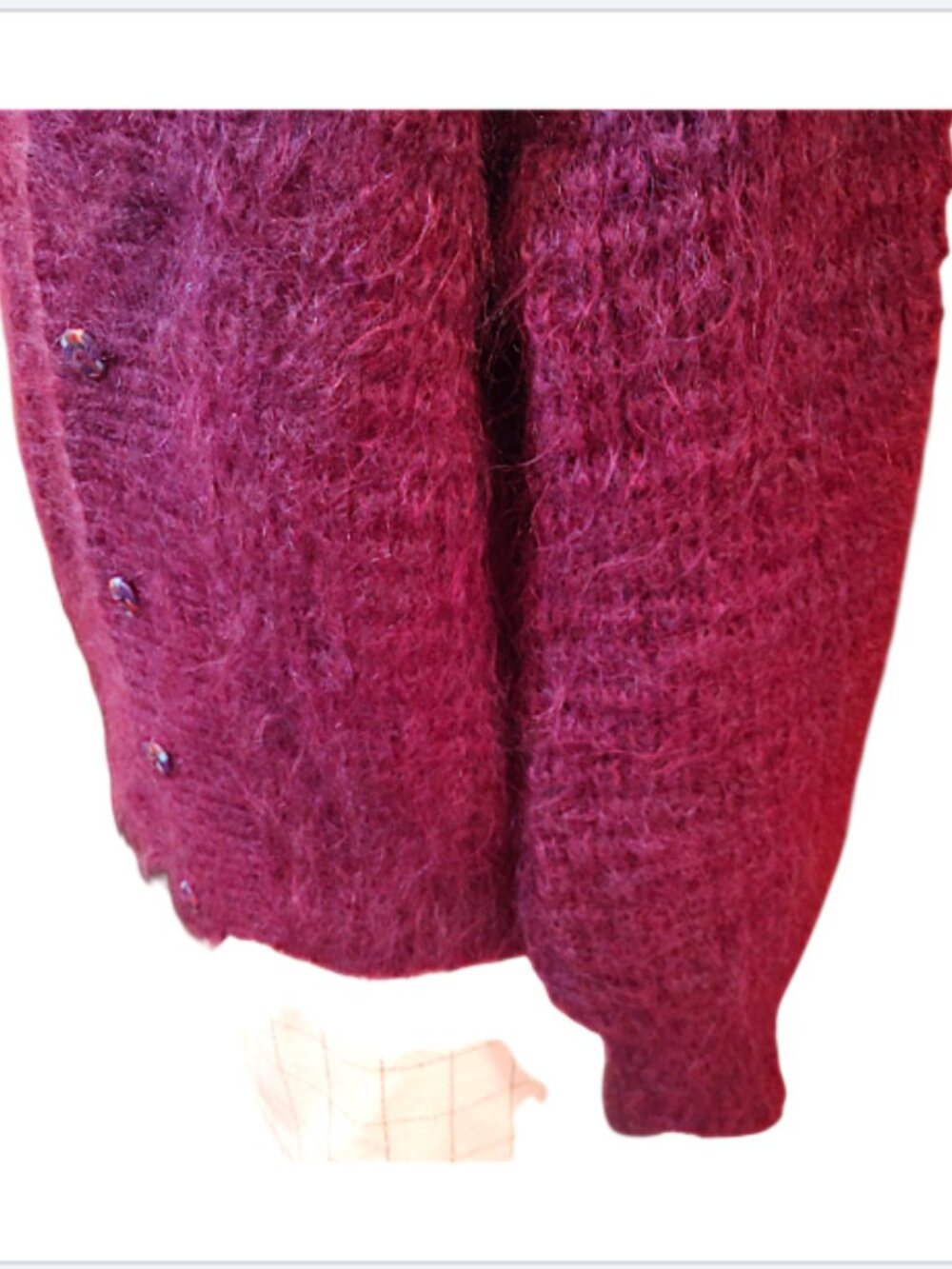 Cotswold Filkens Woolen Weavers Hand Made Cardigan Vintage Grandpa Sweater L - Picture 7 of 10